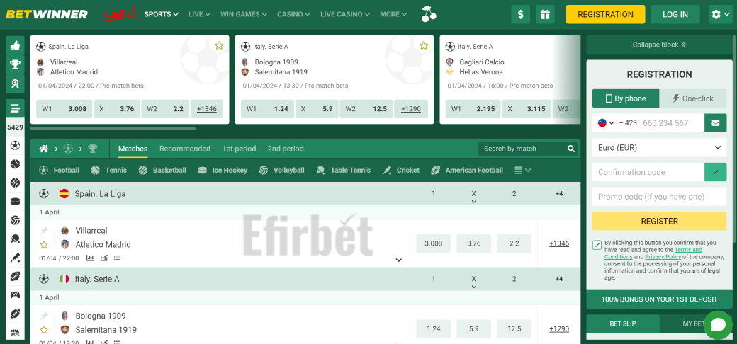 Betwinner quick deposit Enhance Your Betting Experience